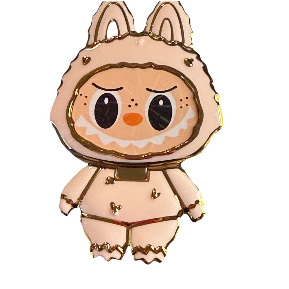 Cute Cartoon Bunny Phone Stand Mirror Foldable 360°‎ Adjustable Phone Holder